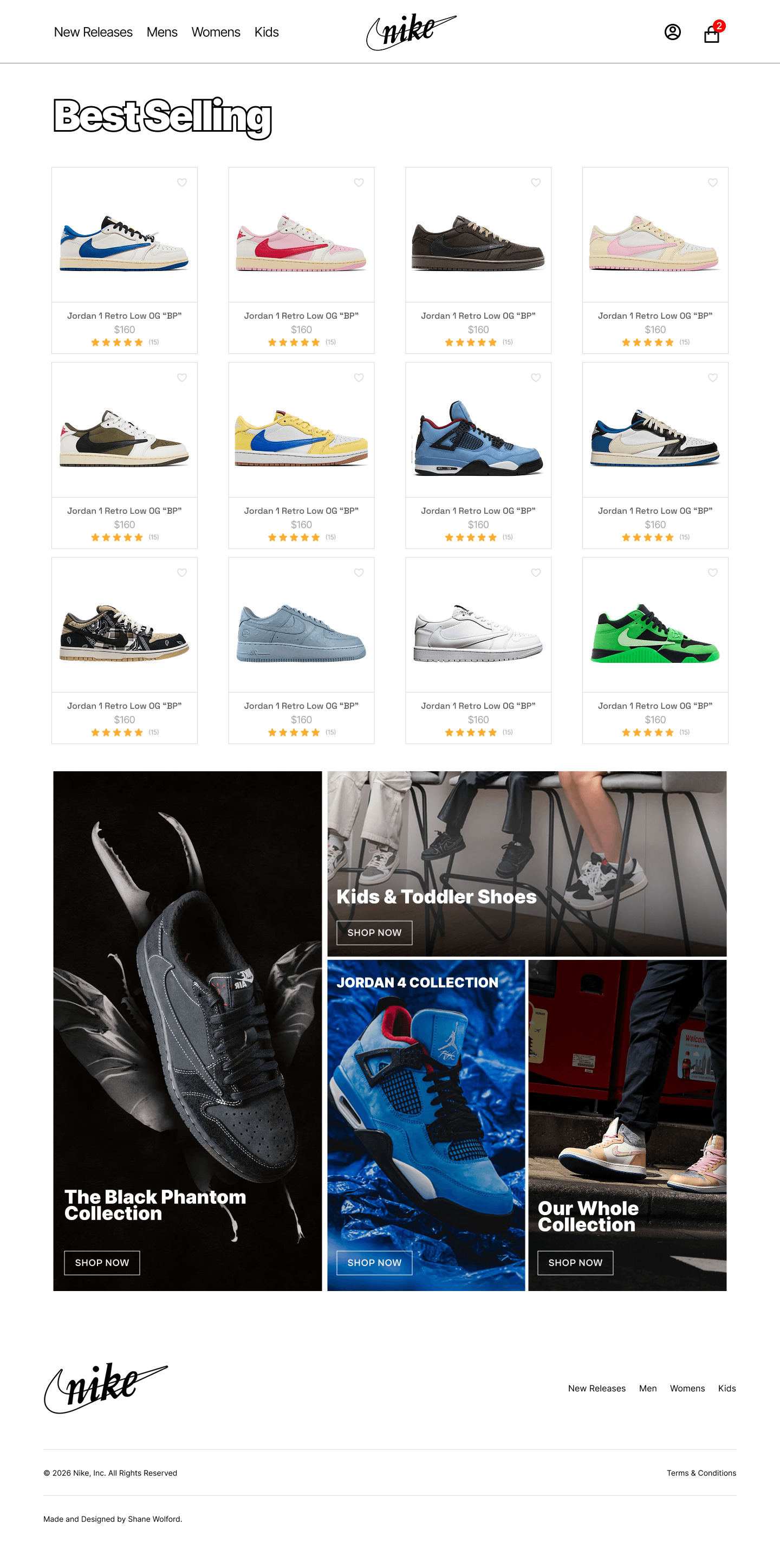 Nike Store Re-design